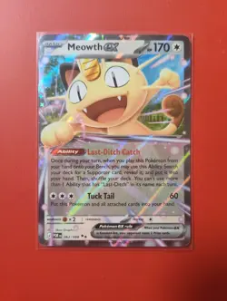 Meowth ex - 062/088 - Ultra Rare - Perfect Order - NM/M - Pokemon Card - Image 1