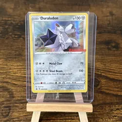 Pokemon Card - Duraludon GameStop Stamped Promo SWSH028 NM Promo Sealed - Image 1