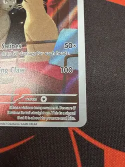 Pokemon Persian Illustration Rare Holo Full Art Card Sv: Shrouded Fable 078/064 - Image 3