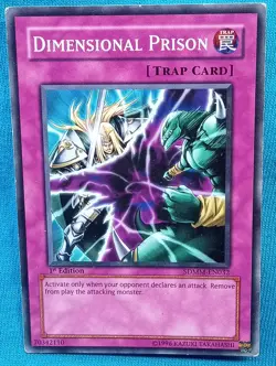 YuGiOh Cards - Dimensional Prison - SDMM-EN032 ..damaged.. - Image 1