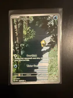 Pokemon TCG Psyduck Illustration Rare Holo Card 175/165 SV Scarlet & Violet 151 - Image 1