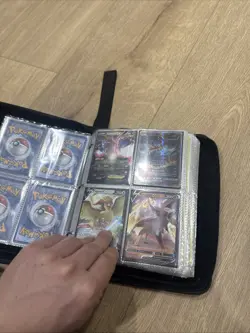 300+ Pokemon Card Binder A Ton Of Reverse Holos, No Recent Gen Cards, - Image 3