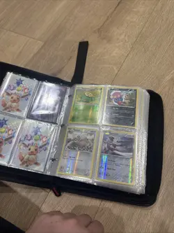 300+ Pokemon Card Binder A Ton Of Reverse Holos, No Recent Gen Cards, - Image 4