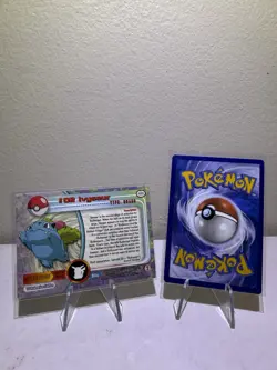 Pokemon TCG Ivysaur 2 Card Lot Reverse Holo, Topps Card - Image 2