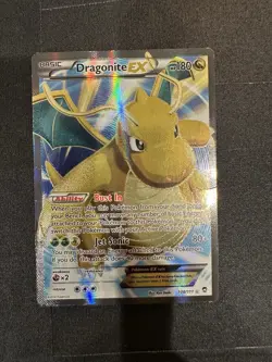 Dragonite EX (108 Full Art) 108/111 Furious Fists XY Holo Pokemon Card TCG - Image 1