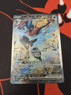 Greninja EX Black Star Promo Holo Card Scarlet & Violet Promo Cards 132 English - Image 1