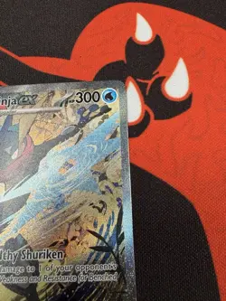 Greninja EX Black Star Promo Holo Card Scarlet & Violet Promo Cards 132 English - Image 3