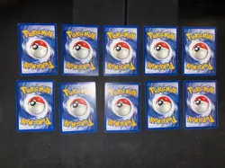 1999 Pokemon Base Set SHADOWLESS 10-Card Lot Charmander Charmeleon Dratini NM/LP - Image 4