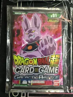 Dragon Ball Super Card Game DBS-B01 Galactic Battle Booster Pack Art Set Sealed - Image 3