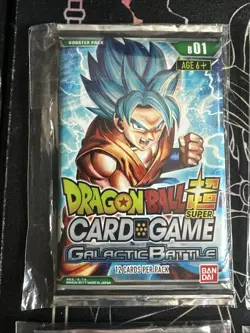 Dragon Ball Super Card Game DBS-B01 Galactic Battle Booster Pack Art Set Sealed - Image 4