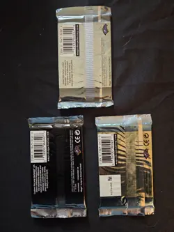 MTG MIRRODIN BLOCK, factory SEALED, English booster packs (3), 2003 & 2004 - Image 2