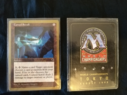 Cursed Scroll - MTG 1999 World Championship Promo (Mark Le Pine) Tokyo - LP Cond - Image 1