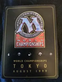 Cursed Scroll - MTG 1999 World Championship Promo (Mark Le Pine) Tokyo - LP Cond - Image 3