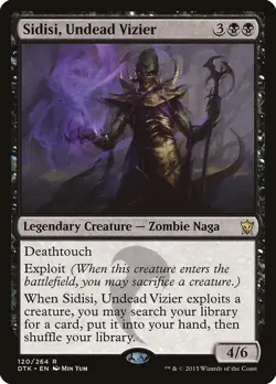 Sidisi, Undead Vizier [DTK - 120] - MP [Normal] TCG MTG - Image 1