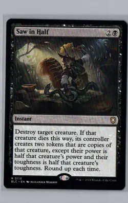 Saw in Half R Commander: Bloomburrow 113 NM - Image 1