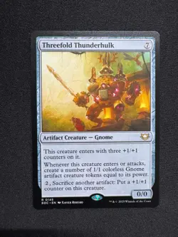 THREEFOLD THUNDERHULK Commander: Edge of Eternities - MTG - NM/M - Image 1