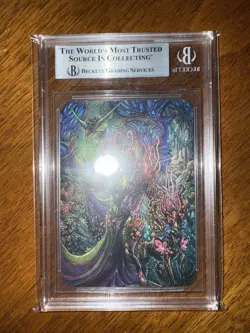 Enchantress - Alpha Foil - BGS 9 Mint - Sorcery Contested Realm - Image 2