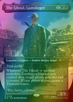 The Ghoul, Gunslinger Secret Lair x Fallout Foil MTG NM - Image 1