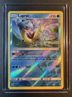 Lapras - 36/236 - SM Unified Minds - Reverse Holo Pokemon TCG - NM - Image 1