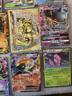 Pokemon TCG 16 Card Lot Holo Foil EX GX V Pidgeot Magcargo Tyranitar Suicune - Image 5