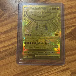 Pokemon Mega Zygarde EX 124/088 Gold Perfect Order English Hyper Rare - Image 1