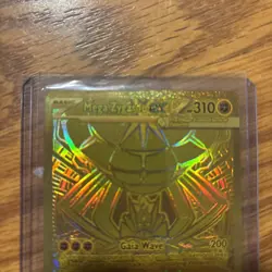 Pokemon Mega Zygarde EX 124/088 Gold Perfect Order English Hyper Rare - Image 2