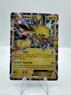 Pokemon TCG Jolteon-EX Generations 28/83 Holo Holo Rare EX - Image 1