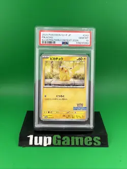 PSA 10 Pikachu 242/SV-P Pokemon Illustration Contest 2024 Promo Card Japanese - Image 1