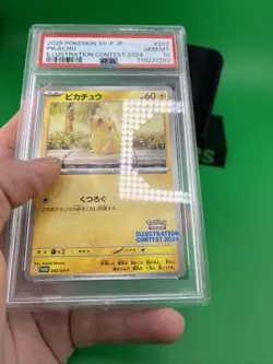 PSA 10 Pikachu 242/SV-P Pokemon Illustration Contest 2024 Promo Card Japanese - Image 4