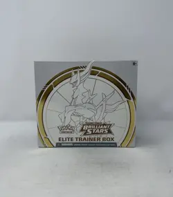 Pokemon TCG Sword & Shield Brilliant Stars Factory Sealed Elite Trainer Box - Image 1