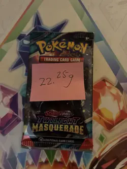 (VERY HEAVY) 22.25g Pokemon TCG Twilight Masquerade Booster Pack (SEALED)✅ - Image 2