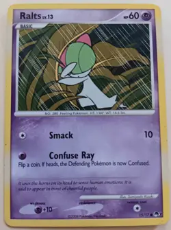 Pokemon - Ralts 15/17 - POP Series 7 - Sumiyoshi Kizuki Art - 2008 - VLP - Image 1