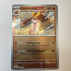 Darmanitan Master Ball Reverse Holo 014/086 Black Bolt Pokemon - Image 1