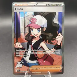 Pokemon TCG - Hilda 164/086 Sv: White Flare Holo Ultra Rare - NM - Image 1