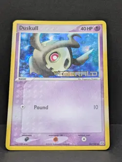 Duskull 46/106 EX Emerald Reverse Holo Rare Pokemon TCG Nintendo LP+ - Image 3