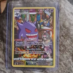 Pokemon Gengar Sword & Shield Lost Origin TG06/TG30 Stage 2 120 HP Card 2022 - Image 1