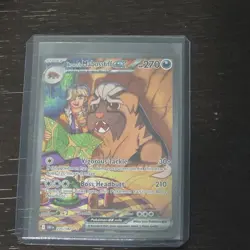 Pokemon Arven's Mabosstiff EX Holo Special Illustration Rare 235/182 Sv10 Set - Image 1