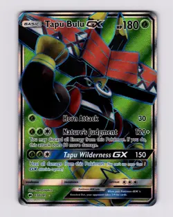 Tapu Bulu GX (Full Art) 130/147 SM - Burning Shadows 2017 Pokemon NM - Image 1