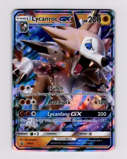 Lycanroc GX SM14 SM Black Star Promos 2016 Pokemon - Image 1