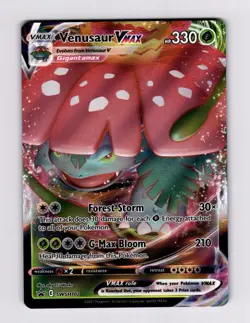 Venusaur VMAX SWSH102 SWSH: Sword & Shield Black Star Promo Pokemon NM - Image 1