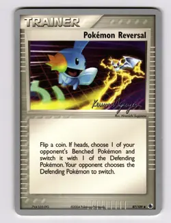 Pokemon Reversal 87/109 Ruby & Sapphire 2004 World Championships Nguyen Mudkip - Image 1