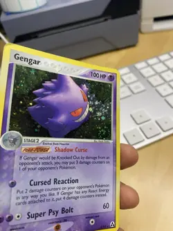 Gengar 5/92 Legend Maker 2006 Pokemon SWIRL DMGU SEE PHOTOS - Image 4