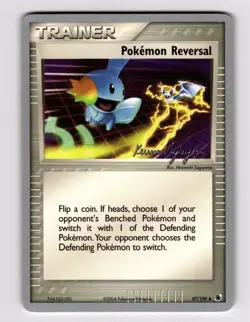 Pokemon Reversal 87/109 Ruby & Sapphire 2004 World Championships Nguyen Mudkip - Image 1