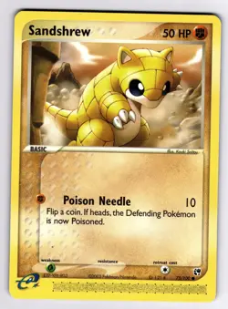 Sandshrew 75/100 Sandstorm 2003 Pokemon E-Reader Kouki Saitou LP - Image 1