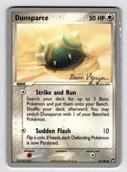 Dunsparce 60/100 Sandstorm Pokemon HP-DMG 2003 World Championships Deck Exclusiv - Image 1