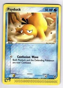 Psyduck 73/100 Sandstorm 2003 Pokemon E-Reader Kouki Saitou LP - Image 1