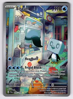 Eiscue 205/193 IR Illustration Rare SV02: Paldea Evolved 2023 Pokemon Nelnal - Image 1
