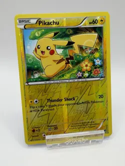 Pokemon TCG Pikachu 27/111 Reverse Holo XY Furious Fists - Image 1