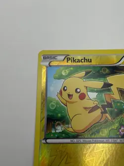 Pokemon TCG Pikachu 27/111 Reverse Holo XY Furious Fists - Image 3