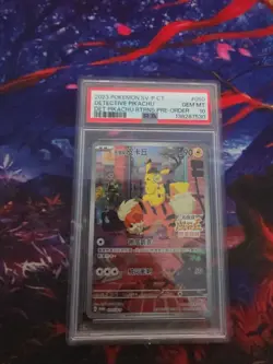 2023 Pokemon Sv-p Promo Detective Pikachu #050 PSA 10 - Image 1
